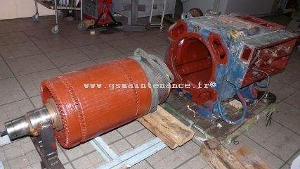 Motor GE 752 5GE752R3A repair